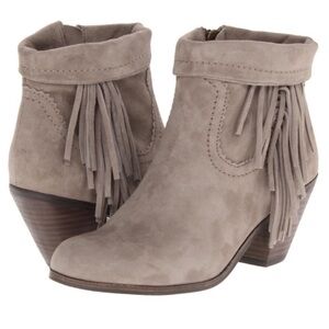 Sam Edelman suede fringe booties